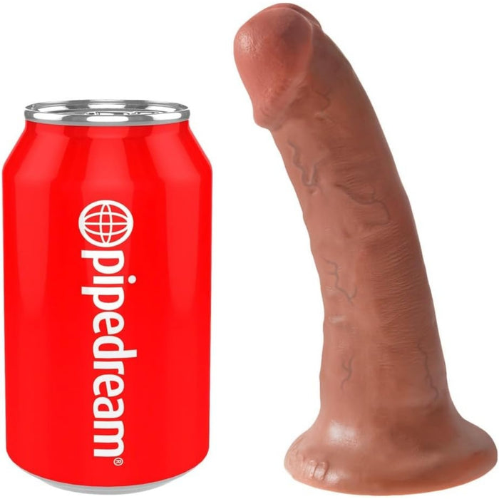 King Cock – realistic dildo with suction cup, 15 cm