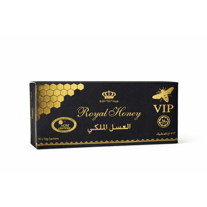 Royal Honey VIP - Natural honey blend for men (12 x 10 g)