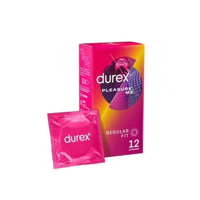 Durex Pleasure Me stimuliuojantys prezervatyvai