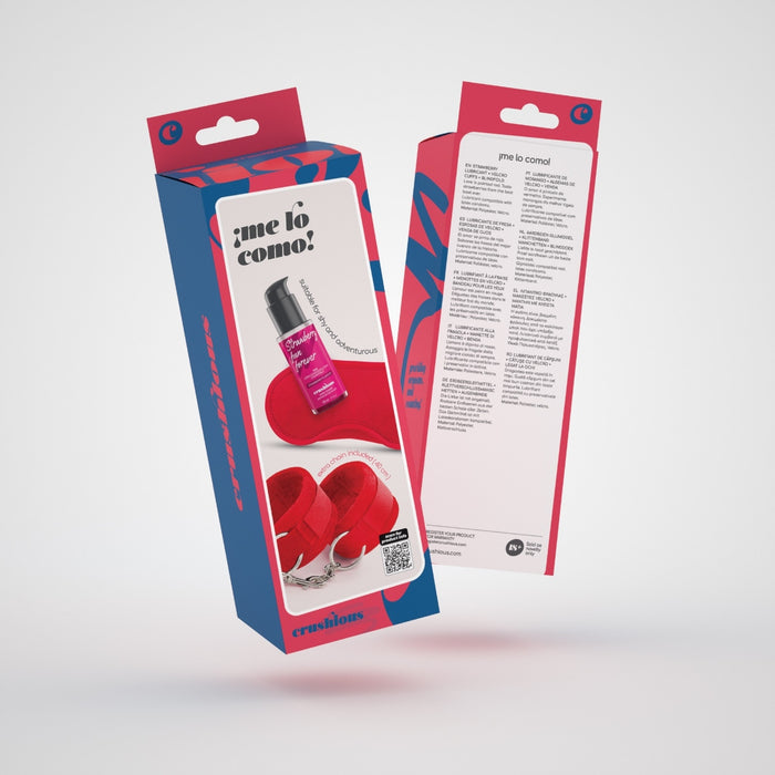 Rinkinys poroms (antrankių su lipukais rinkinys, kaukė ir lubrikantas) CRUSHIOUS ME LO COMO