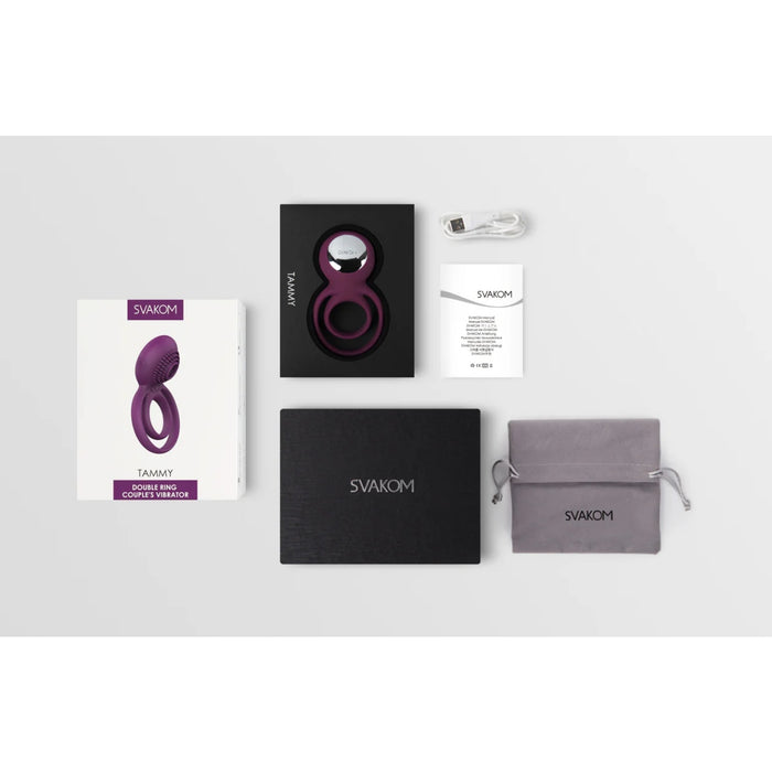 TAMMY – Vibrating Double Cock Ring