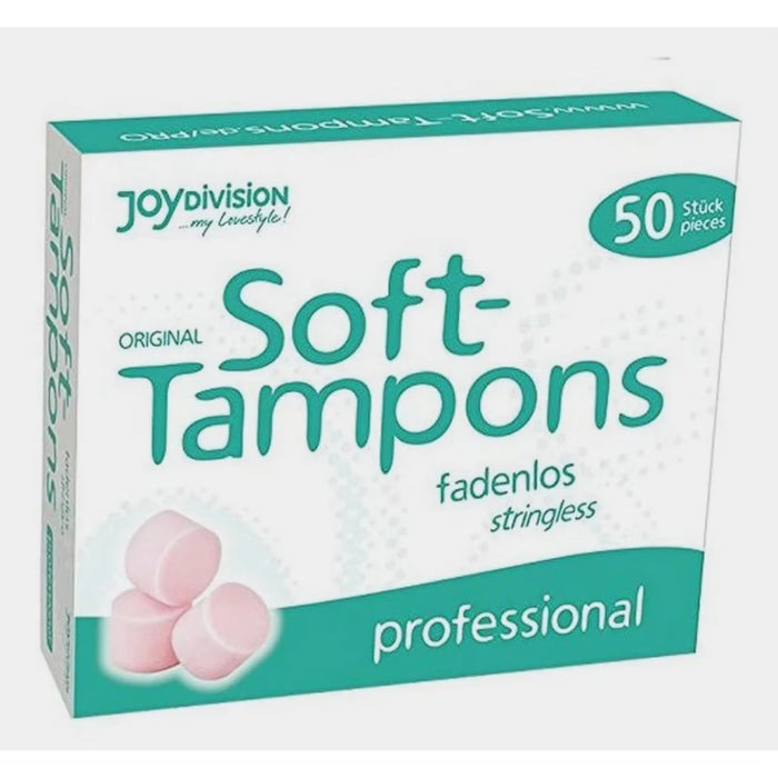 Joydivision Soft-Tampons tamponai kempinėlė – be siūlelio, sportui ir plaukimui, 1 vnt