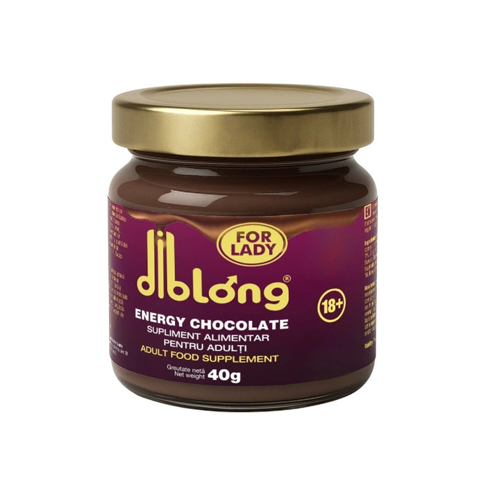 DIBLONG Lady Spread – šokoladinis kremas su augaliniais ekstraktais 40 g