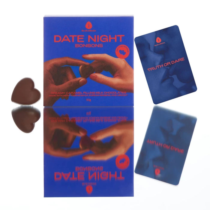 „The Oh Collective – Date Night Bonbon“ – šokoladiniai saldainiai poroms (50 g)