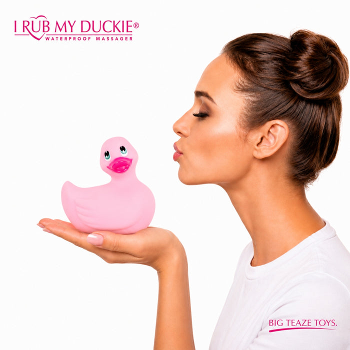 Vibruojantis ančiuko formos masažuoklis „I Rub My Duckie“ – vandeniui atsparus
