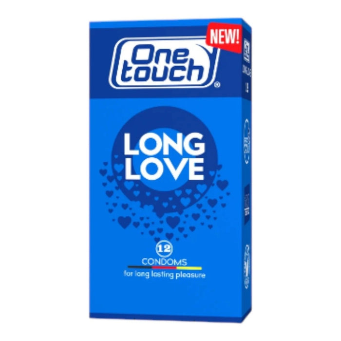 One Touch Long Love ejaculation delaying condoms, 3 pcs. 