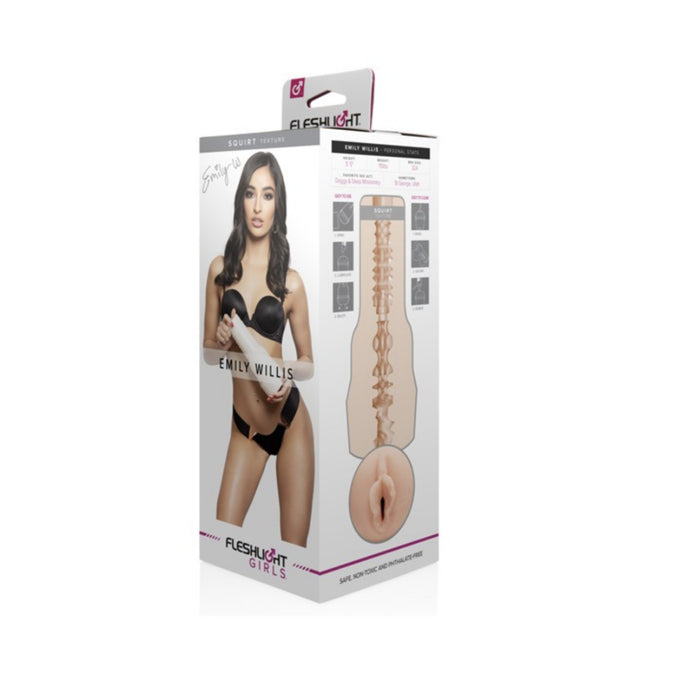 Fleshlight Girls Emily Willis Squirt - Male Masturbator with Indulge Texture