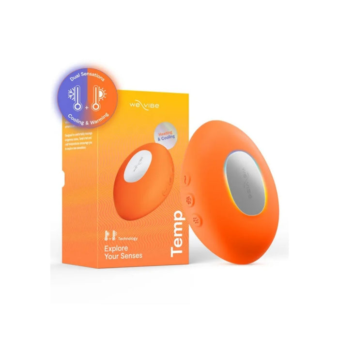 We-Vibe Temp Tangerine – a luxurious stimulator with heat and cool function