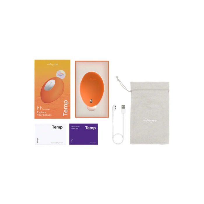 We-Vibe Temp Tangerine – a luxurious stimulator with heat and cool function