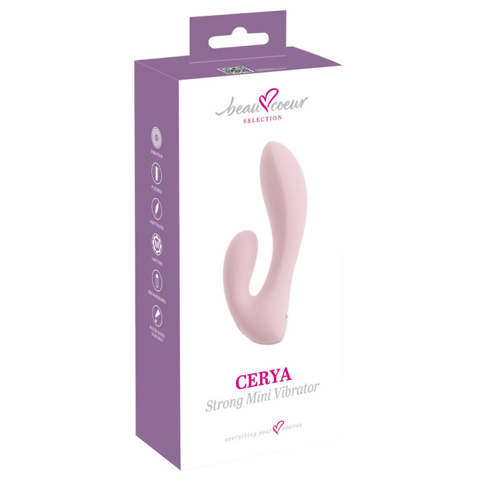 Cerya Strong Mini Rabbit – dual stimulation vibrator in a compact design