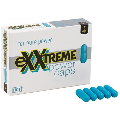 eXXtreme Power Caps lytinę funkciją gerinantis maisto papildas, 5 kaps.