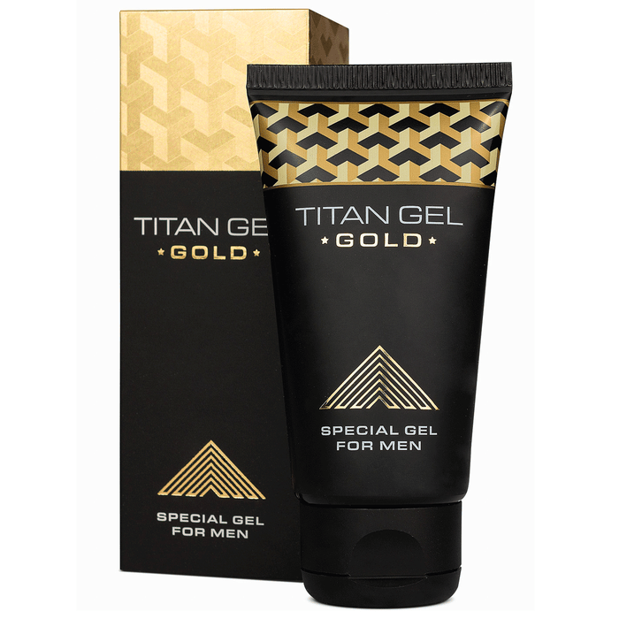 Titan Gel Gold stimuliuojantis gelis vyrams 50ml