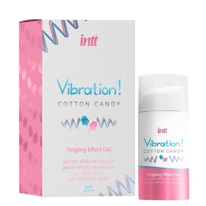 intt Vibration! Cotton Candy stimuliantas jam ir jai 15ml