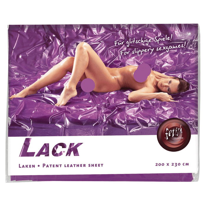 Orgy Laken violetinė neperšlampanti paklodė 200 x 230 cm