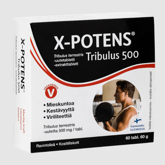 X-Potens Tribulus maisto papildas, 60 tab.